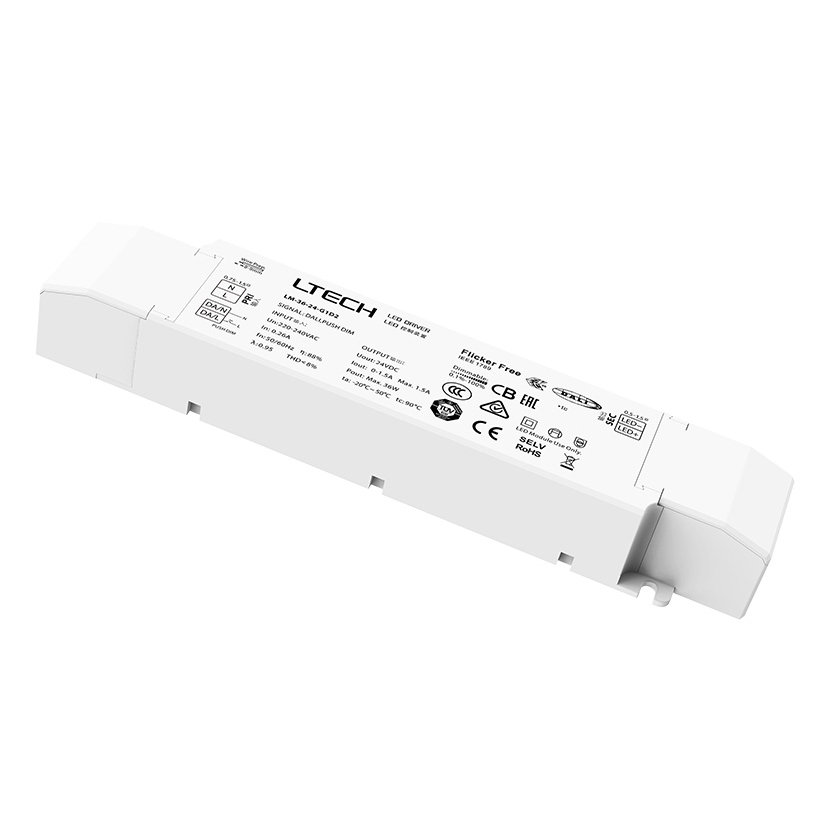 36w 24vdc cv dali-2 driver LM-36-24-G1D2